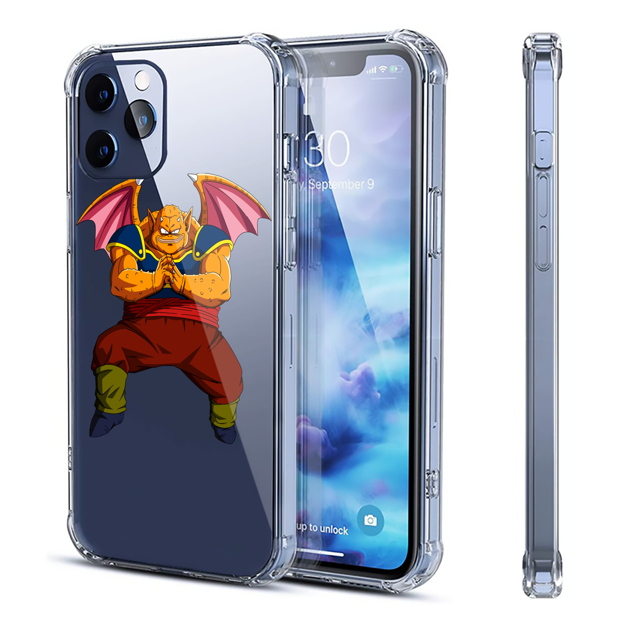 （画像用） ドラゴンボール DRAGON BALL 【iPhone 12シリーズ対応】透明スマホケース（クリアソフトケース）